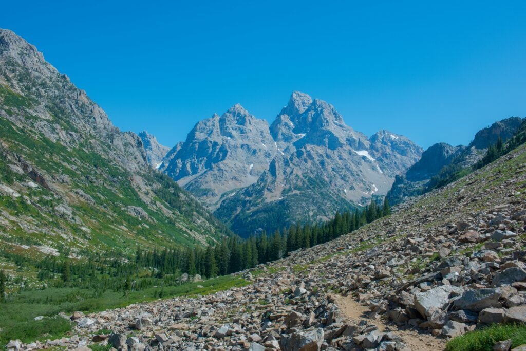 Majestic Solitude: A Glimpse of Grand Teton's Timeless Beauty